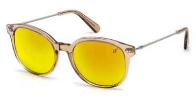 Web Eyewear Web Occhiali Da Vista We0121 45b Occhiali Da Sole Marroni Per Uomo In Brown