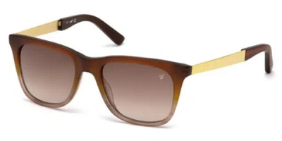 Web Eyewear Web Occhiali Da Vista We0132 47g Occhiali Da Sole Marroni Per Uomo In Brown