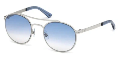 Web Eyewear We0172 16w Men's Sunglasses Silver Size 52