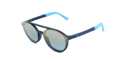 Web Eyewear Web Occhiali Da Vista We0184 91x Occhiali Da Sole Blu Per Uomo In Blue