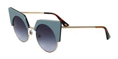 Web Eyewear Web Occhiali Da Vista We0229 86w Occhiali Da Sole Blu Per Donna