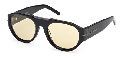 Web Eyewear We0399 01j Men's Sunglasses Black Size 54
