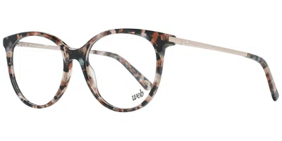 Web Eyewear Web Occhiali Da Vista We5238 074 Occhiali Da Vista Tartarugatishell Per Donna (solo Montatura) In Brown