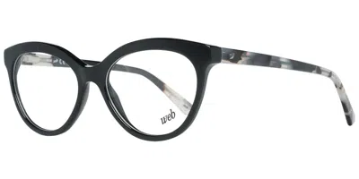 Web Eyewear Web Occhiali Da Vista We5250 A01 Occhiali Da Vista Neri Per Donna (solo Montatura) In Black