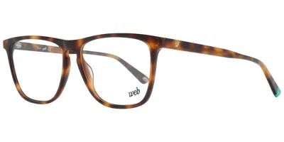 Web Eyewear Web Occhiali Da Vista We5286 52a Occhiali Da Vista Tartarugatishell Per Uomo (solo Montatura) In Brown