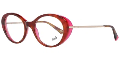 Web Eyewear Web Occhiali Da Vista We5302 56b Occhiali Da Vista Rossi Per Donna (solo Montatura) In Red