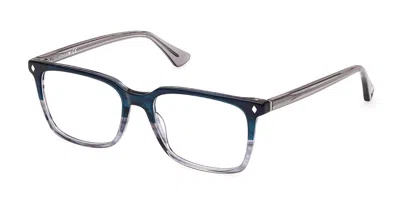Web Eyewear We5401 092 Men's Glasses Blue Size 56 - Free Lenses - Blue Light Block Available In Gray