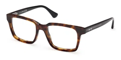 Web Eyewear We5452 055 Men's Glasses Tortoiseshell Size 52 - Free Lenses - Blue Light Block Available