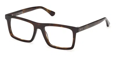 Web Eyewear We5471 Men's Glasses, Tortoiseshell, Size 54 In Brown