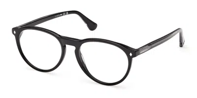 Web Eyewear We5474 Men's Glasses, Black, Size 54 In Yellow
