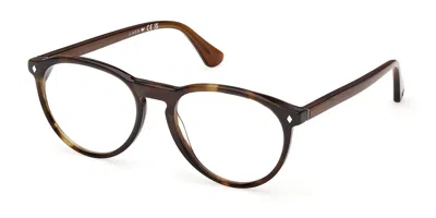 Web Eyewear We5474 Men's Glasses, Tortoiseshell, Size 54 In Purple
