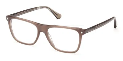 Web Eyewear We5475 Men's Glasses, Brown, Size 55 In Red