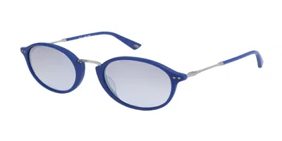 Web Eyewear Web Occhiali Da Vista We0178 85x Occhiali Da Sole Blu Per Uomo In Blue