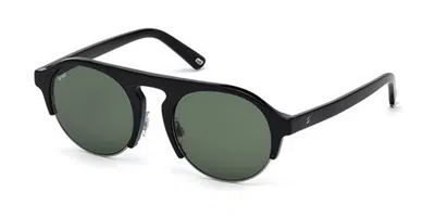 Web Eyewear Web Occhiali Da Vista We0224 01n Occhiali Da Sole Neri Per Uomo In Black
