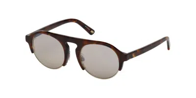 Web Eyewear Web Occhiali Da Vista We0224 52g Occhiali Da Sole Tartarugatishell Per Uomo In Brown