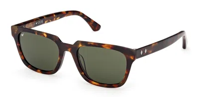 Web Eyewear Web Occhiali Da Vista We0391 52n Occhiali Da Sole Tartarugatishell Per Uomo In Brown