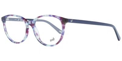Web Eyewear Web Occhiali Da Vista We5214 A55 Occhiali Da Vista Blu Per Donna (solo Montatura)