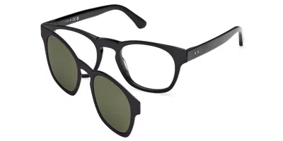 Web Eyewear Web Occhiali Da Vista We5468 With Clip-on 001 Occhiali Da Vista Neri Per Uomo (solo Montatura) In Black