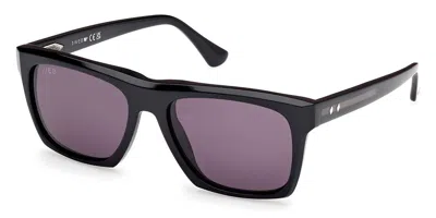 Web Eyewear Web We0350 05a Men's Sunglasses Black Size 55 In Multi