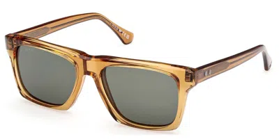 Web Eyewear Web Occhiali Da Vista Web We0382 39n Occhiali Da Sole Gialli Per Uomo