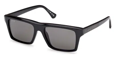 Web Eyewear Web Occhiali Da Vista Web We0383 05d Occhiali Da Sole Neri Per Uomo In Black