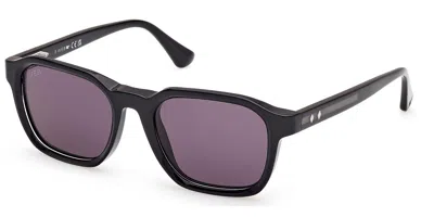 Web Eyewear Web Occhiali Da Vista Web We0385 05a Occhiali Da Sole Neri Per Uomo In Black