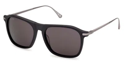 Web Eyewear Web Occhiali Da Vista Web We0386 02a Occhiali Da Sole Neri Per Uomo In Black