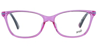 Web Eyewear Web Occhiali Da Vista Web We5298 075 Occhiali Da Vista Rosa Per Donna (solo Montatura)