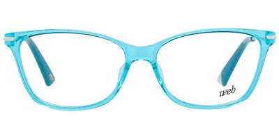 Web Eyewear Web Occhiali Da Vista Web We5298 093 Occhiali Da Vista Blu Per Donna (solo Montatura)