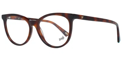 Web Eyewear Web Occhiali Da Vista Web We5342 056 Occhiali Da Vista Tartarugatishell Per Donna (solo Montatura) In Brown