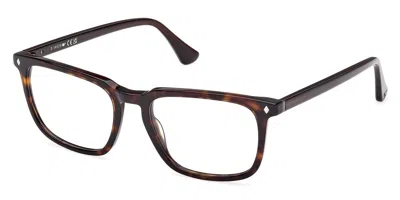 Web Eyewear Web Occhiali Da Vista Web We5430 052 Occhiali Da Vista Tartarugatishell Per Uomo (solo Montatura) In Brown