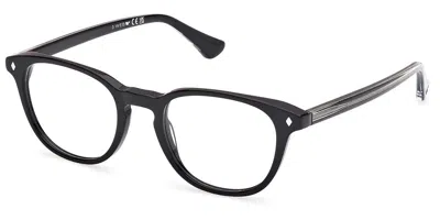 Web Eyewear Web Occhiali Da Vista Web We5455 005 Occhiali Da Vista Neri Per Uomo (solo Montatura) In Black