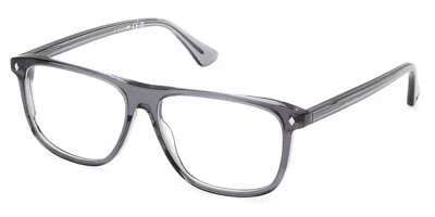 Web Eyewear Web Occhiali Da Vista Web We5456 020 Occhiali Da Vista Chiari Per Uomo (solo Montatura) In Gray