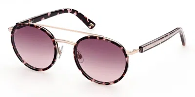 Web Eyewear Web Occhiali Da Vista Web We0225 55z Occhiali Da Sole Tartarugatishell Per Uomo In Brown