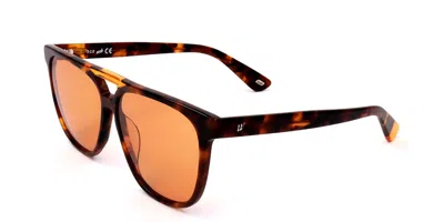 Web Eyewear Web Occhiali Da Vista Web We0263 56j Occhiali Da Sole Tartarugatishell Per Uomo In Brown