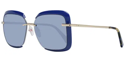 Web Eyewear Web Occhiali Da Vista Web We0284 90v Occhiali Da Sole Blu Per Donna