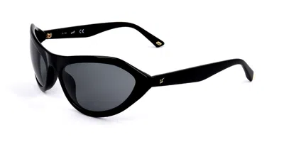Web Eyewear Web Occhiali Da Vista Web We0288 01a Occhiali Da Sole Neri Per Donna In Black