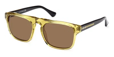 Web Eyewear Web We0325 39j Men's Sunglasses Yellow Size 55