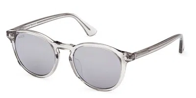 Web Eyewear Web We0328 20x Men's Sunglasses Clear Size 50 In Gray