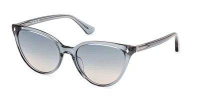 Web Eyewear Web We0329 84w Women's Sunglasses Blue Size 54