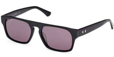Web Eyewear Web We0359 01a Men's Sunglasses Black Size 54