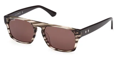 Web Eyewear Web We0359 20e Men's Sunglasses Grey Size 54