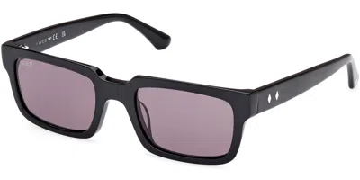 Web Eyewear Web We0360 01a Men's Sunglasses Black Size 53