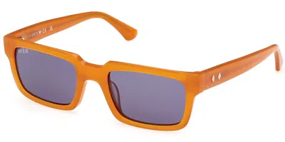 Web Eyewear Web We0360 44v Men's Sunglasses Orange Size 53