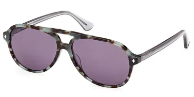 Web Eyewear Web We0368 56a Men's Sunglasses Tortoiseshell Size 59 In Brown