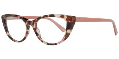 Web Eyewear Web Occhiali Da Vista Web We5252 B55 Occhiali Da Vista Tartarugatishell Per Donna (solo Montatura) In Brown