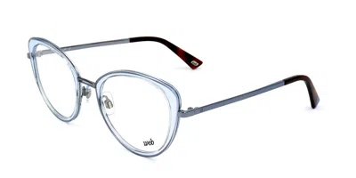 Web Eyewear Web Occhiali Da Vista Web We5257 086 Occhiali Da Vista Blu Per Donna (solo Montatura) In Blue