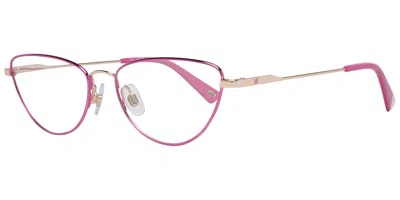 Web Eyewear Web Occhiali Da Vista Web We5294 033 Occhiali Da Vista Rosa Per Donna (solo Montatura) In Pink