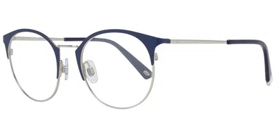 Web Eyewear Web Occhiali Da Vista Web We5303 016 Occhiali Da Vista Blu Per Uomo (solo Montatura) In Silver