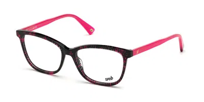 Web Eyewear Web Occhiali Da Vista Web We5314 055 Occhiali Da Vista Tartarugatishell Per Donna (solo Montatura) In Brown